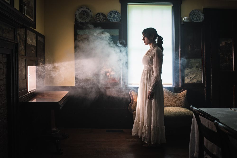 Shot at the Florence Griswold Museum, in the historic house. Dining Room