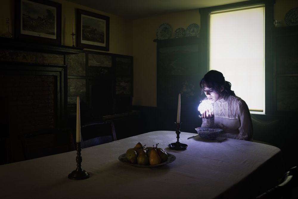 Shot at the Florence Griswold Museum, in the historic house. Dining Room lll
