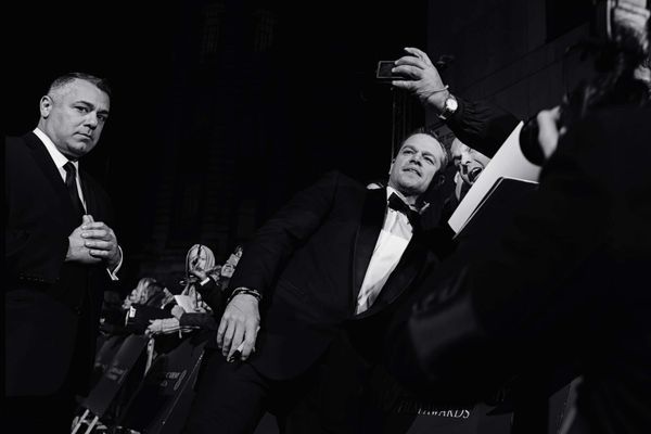 © SARAH LEE - THE BAFTA FILM AWARDS 2016. LONDON. MATT DAMON 1baf67.jpg