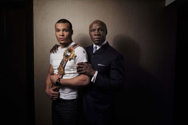 © SARAH LEE - CHRIS EUBANK JR & CHRIS EUBANK, LONDON. APRIL 2016. 1eubank3_copy.jpg