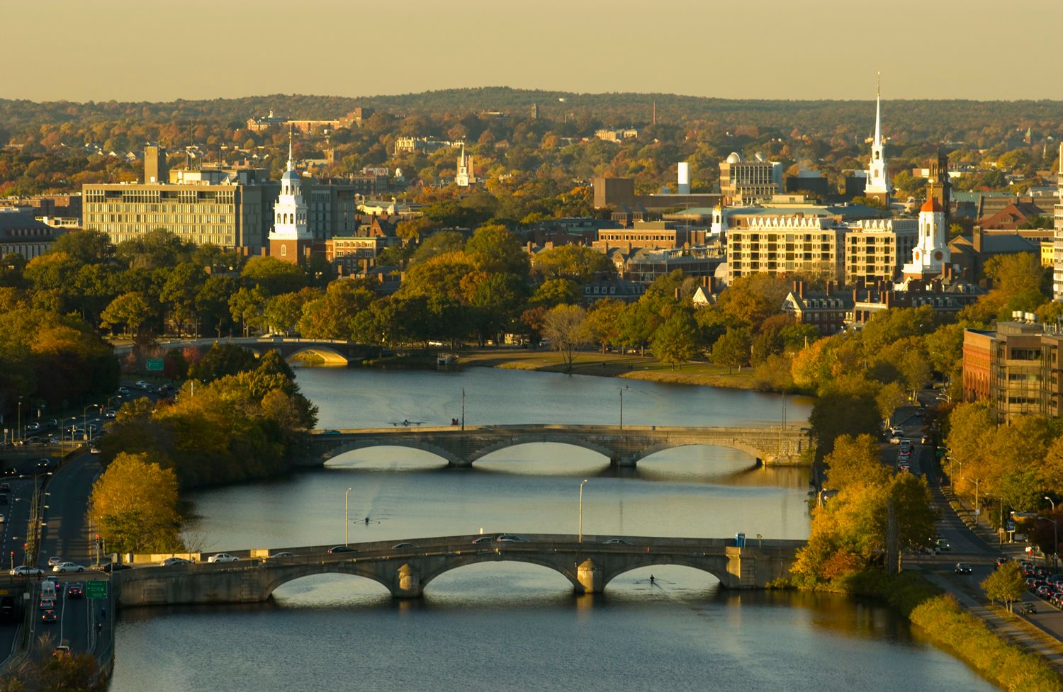 Birdseye View of  Cambridge, MA