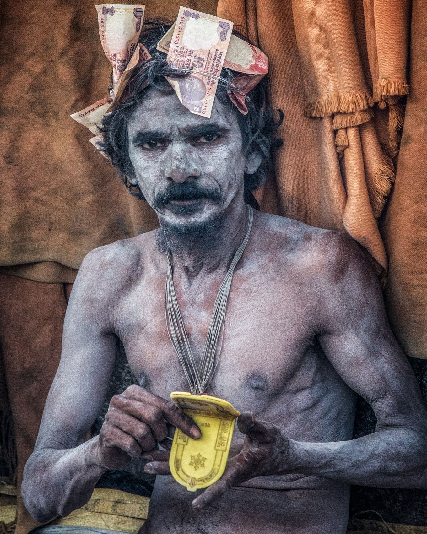 Naga Sadhus At The Bavnath Mela Louis Montrose Photography