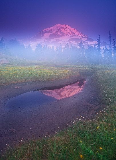 Mount Rainier National Park, Washington Mystic Mountain, Spray Park