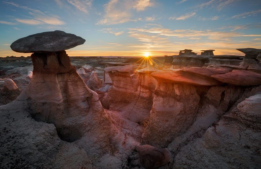 Bisti De Na Zin Wilderness, New Mexico Oddlands