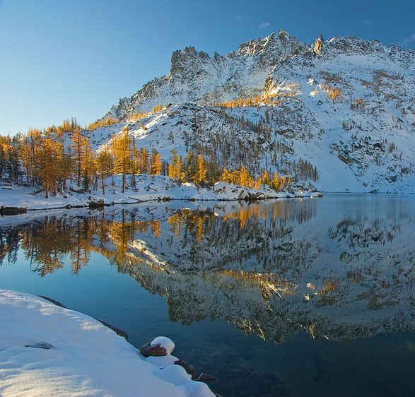 The Enchantments, Alpine Lakes Wilderness, Washington Golden Larch and Leprechauns