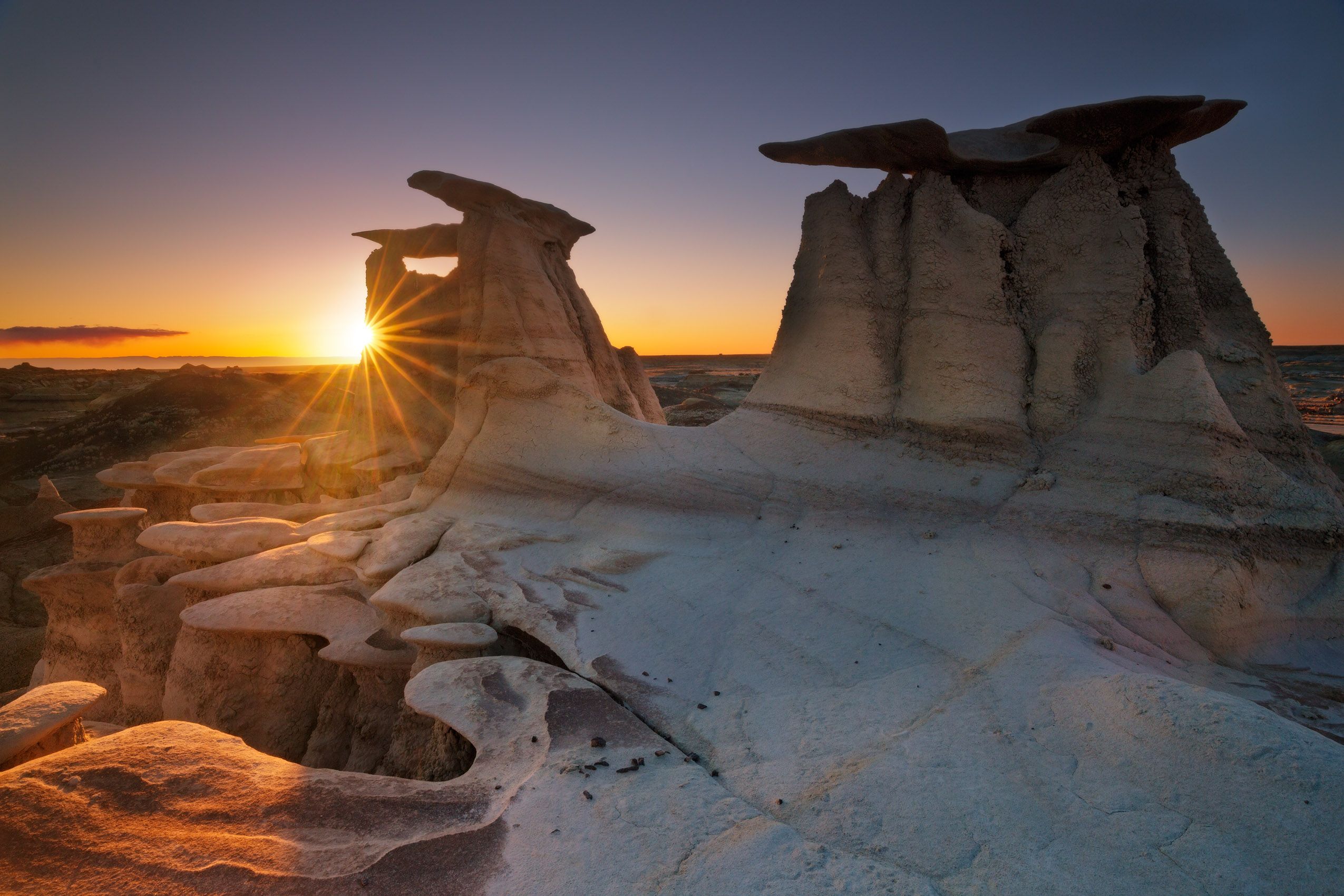 Bisti De Na Zin Wilderness, New Mexico Soaring Stone