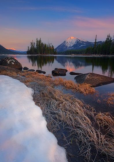 Lake Wenatchee, Washington DirtyFace Touched by Dawn