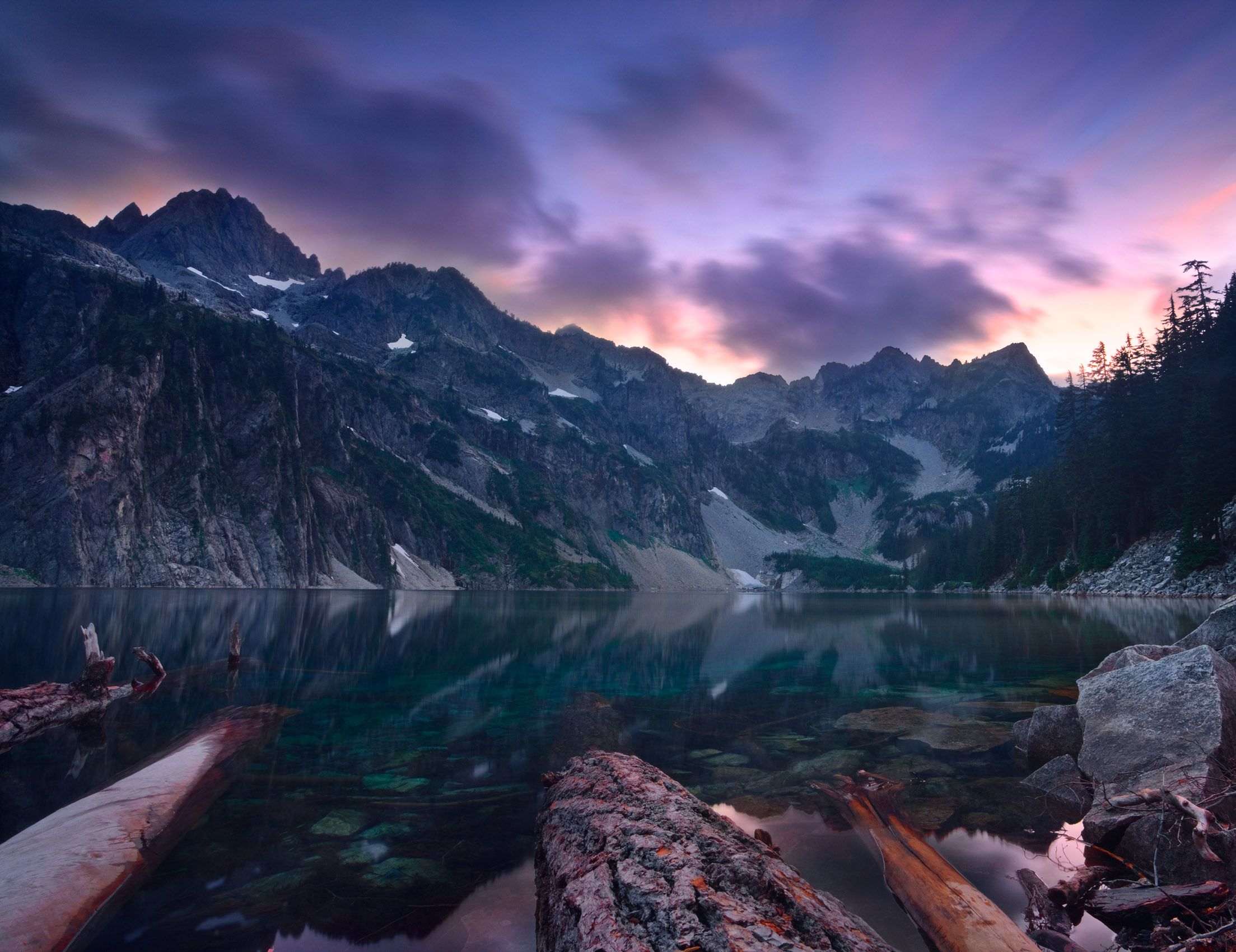Alpine Lakes Wilderness, Washington After the Show, Snow Lake