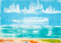 Looking Out to Sea - Monotype on paper, 36.5 x 48, 2023 Looking Out to Sea.jpg