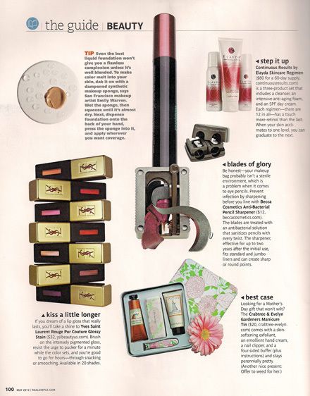 Real Simple, May 2012