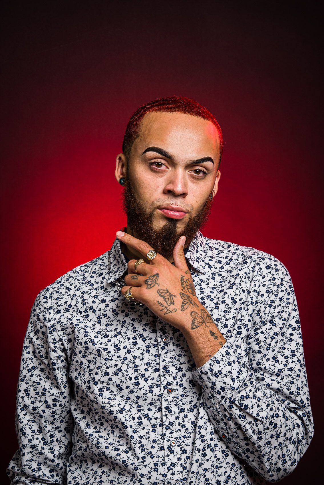 Portrait of a young man