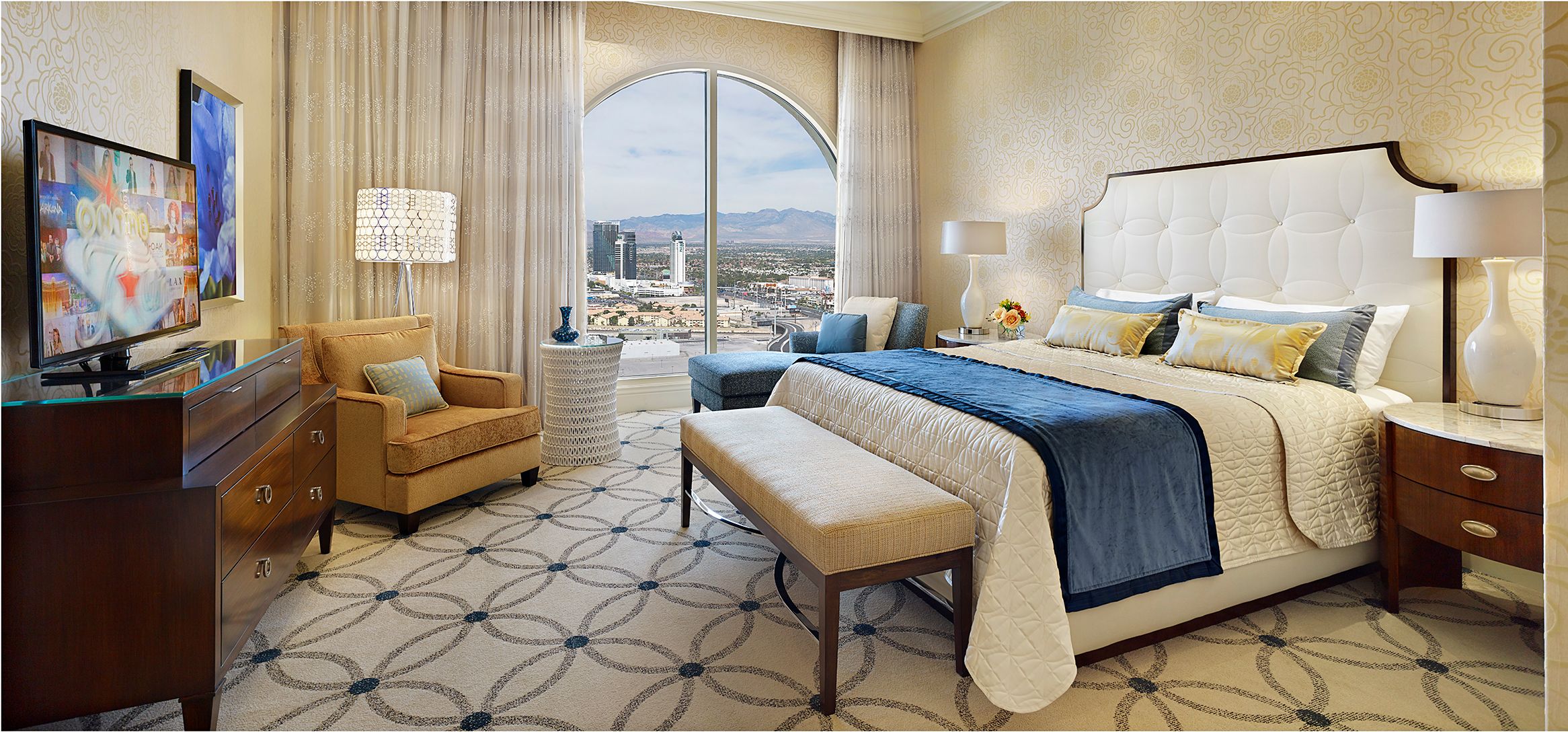 Bellagio Suite at Bellagio in Las Vegas view 1