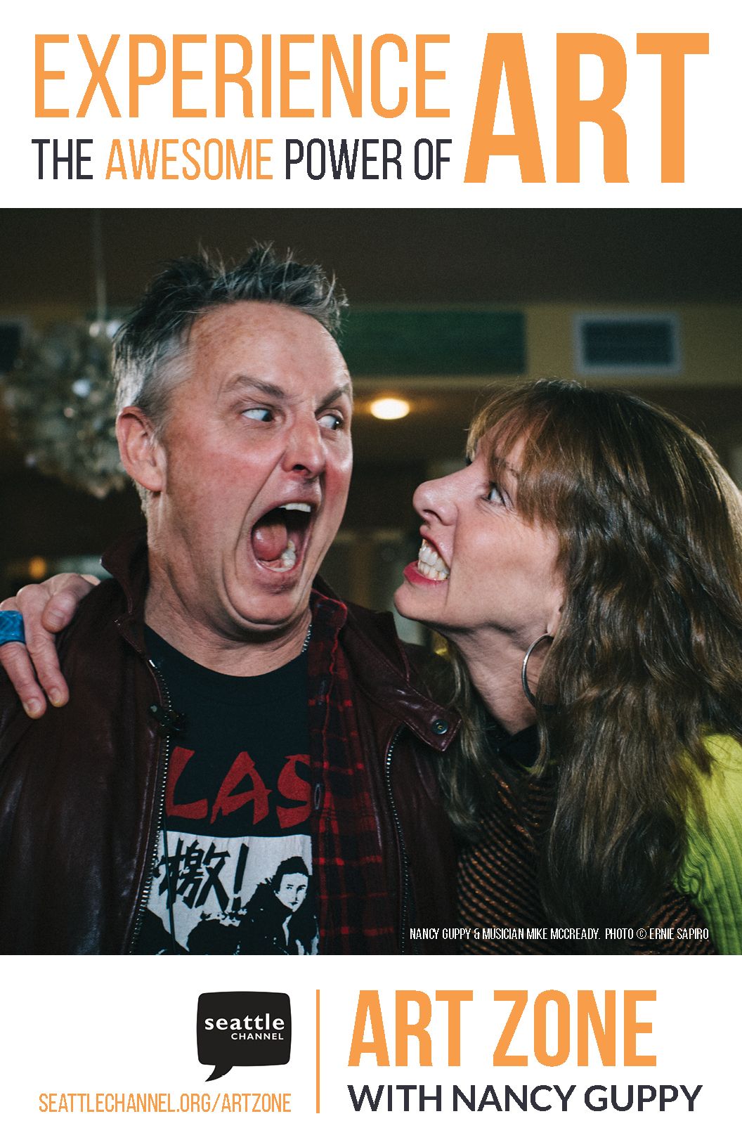 AZ poster, Mike McCready, Nancy Guppy