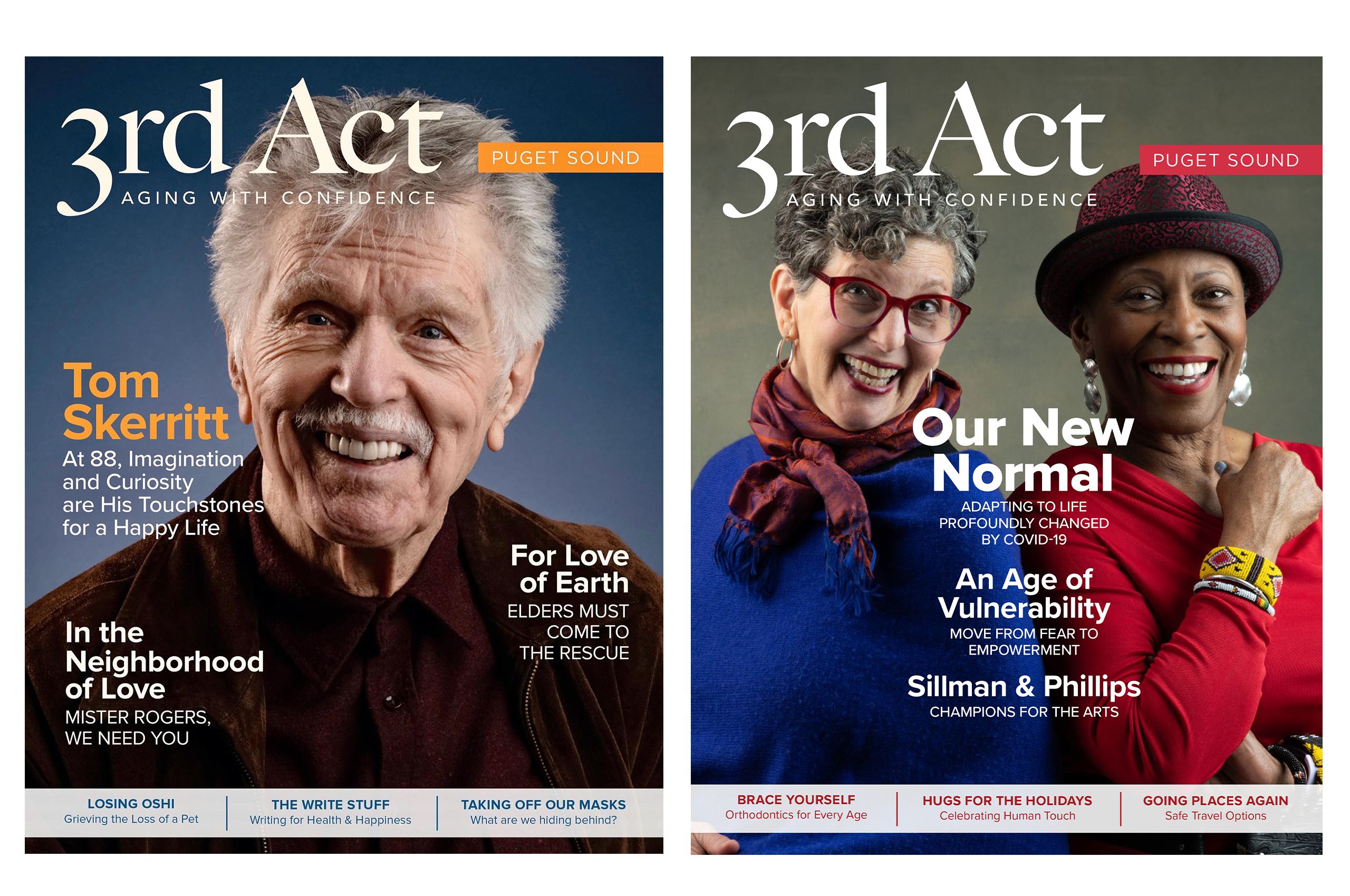  3rd Act Magazine covers