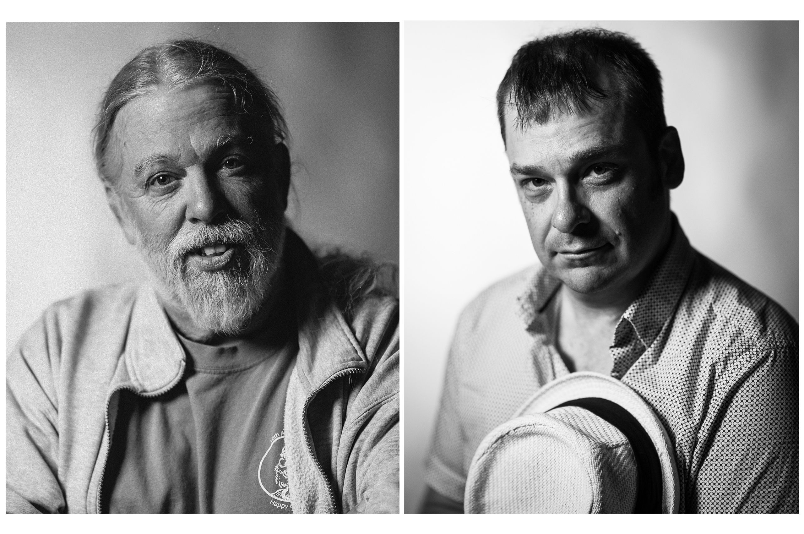 Conrad Uno - Producer, Owner Pop Llama Records. Michael Musburger, drummer