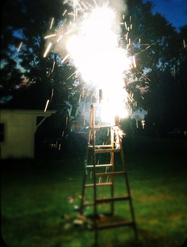 Fireworks Ladder