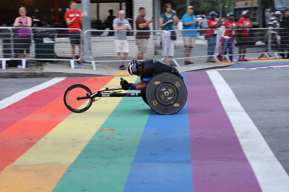 Super wheelchair racer!