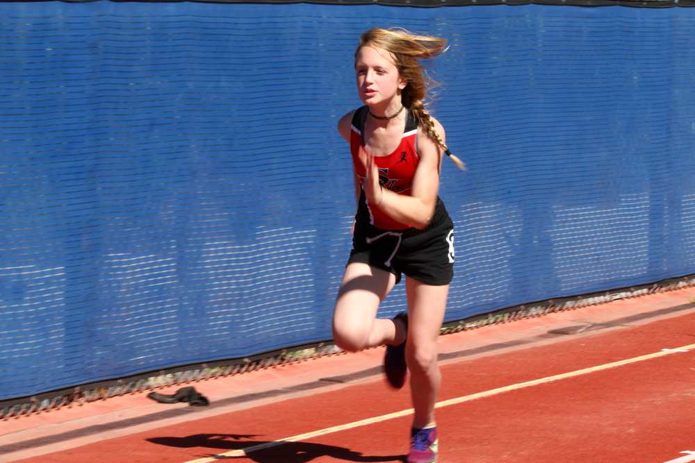 Striding down the long jump