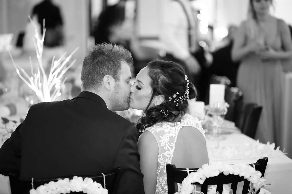 The kiss says it all. The smoochers