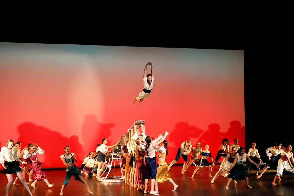 Alex at Dance Creations recital - dance photography.  