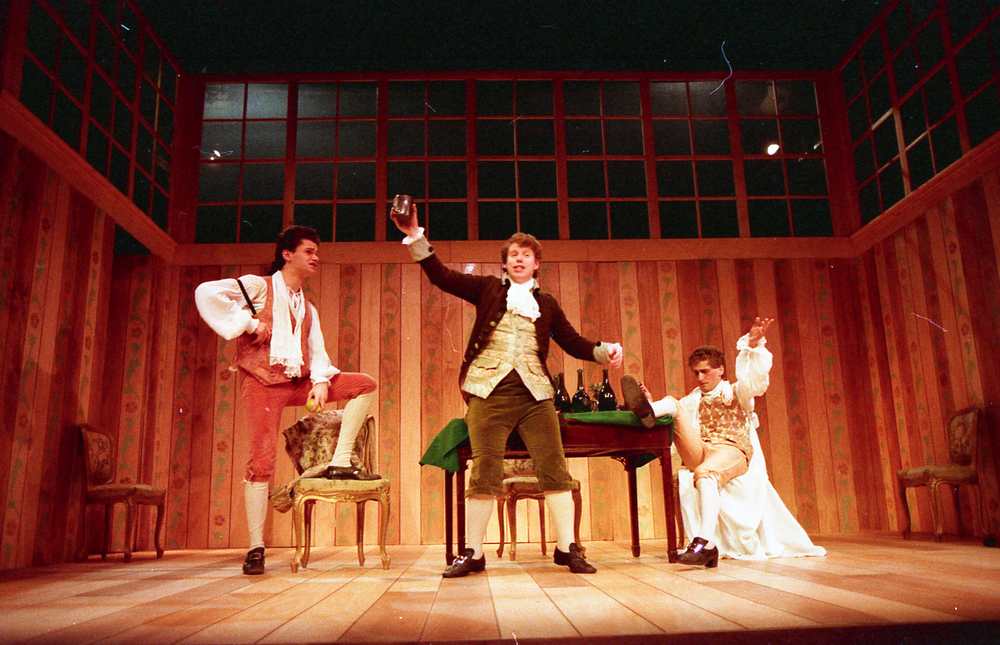 Redgrave Theatre - Eric going for it