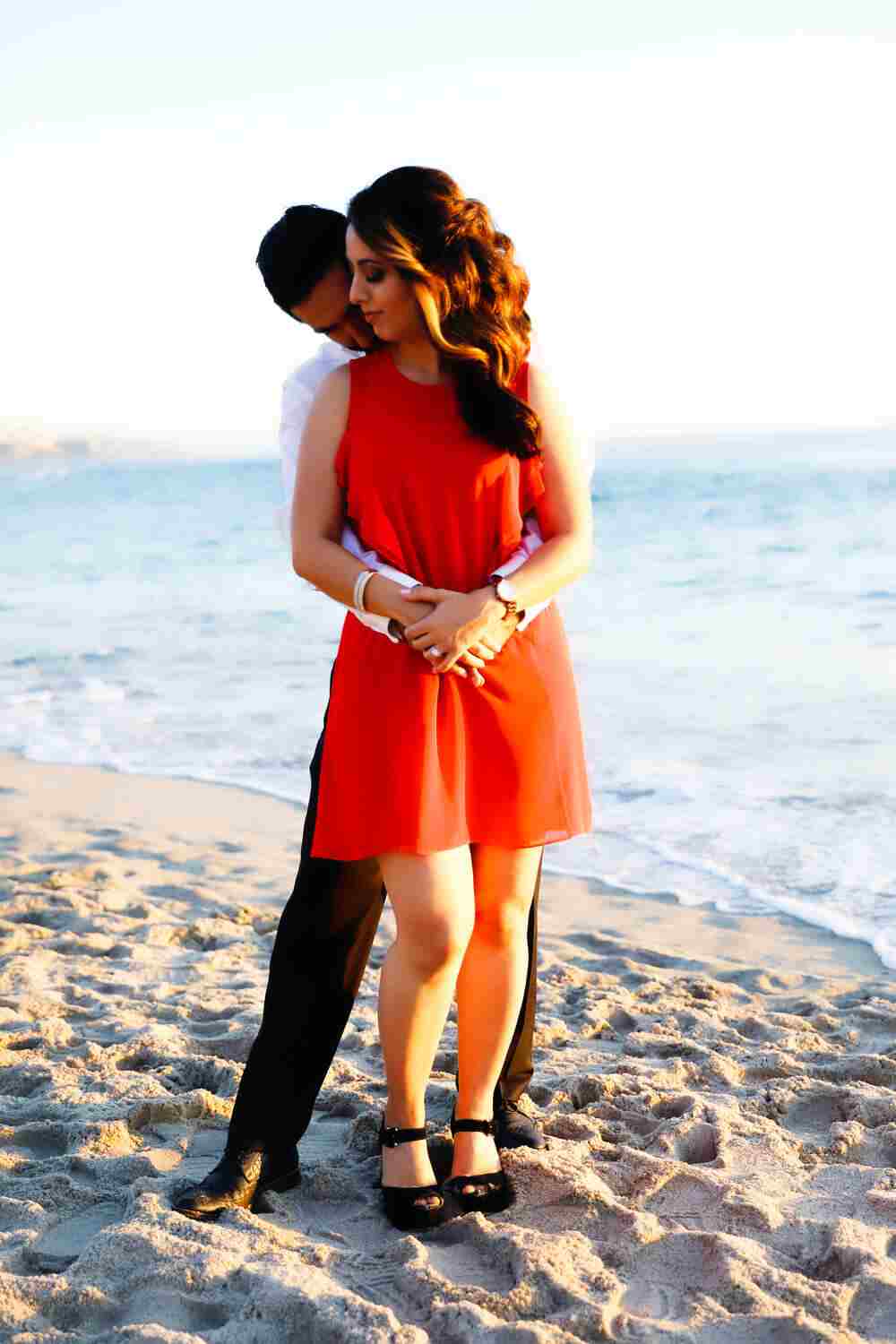 Treasure Island with your treasure Amir and Persila on the beach