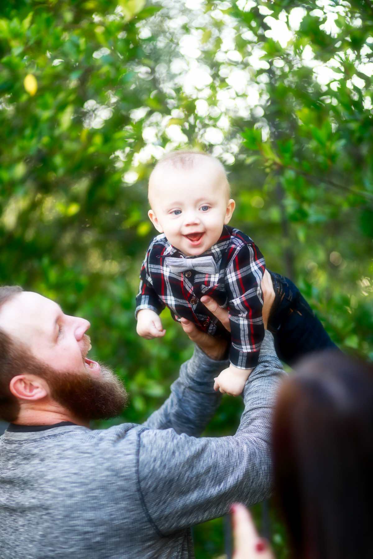 Pop and Baby looking super cute! Dad and Baby looking super cute!