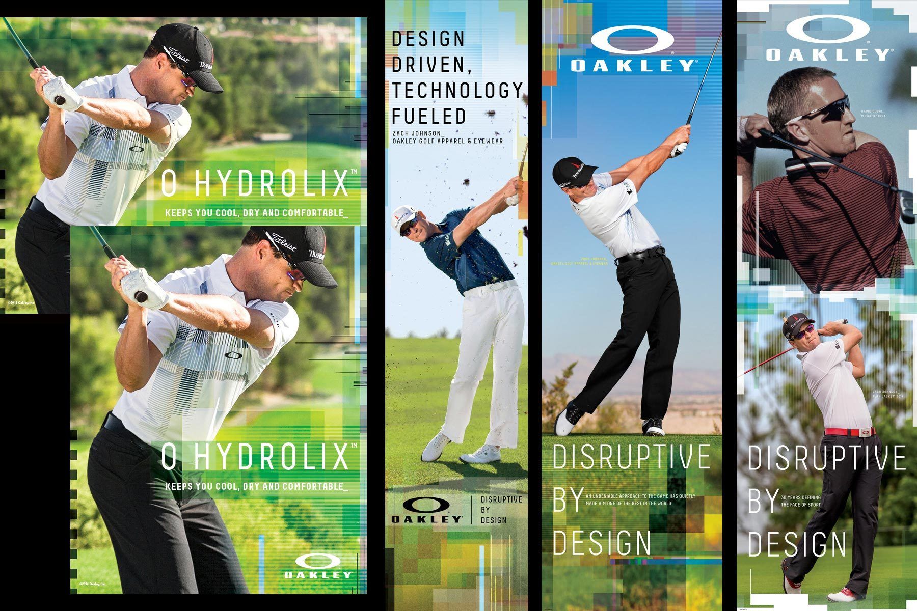 2014 Oakley Golf Campaign