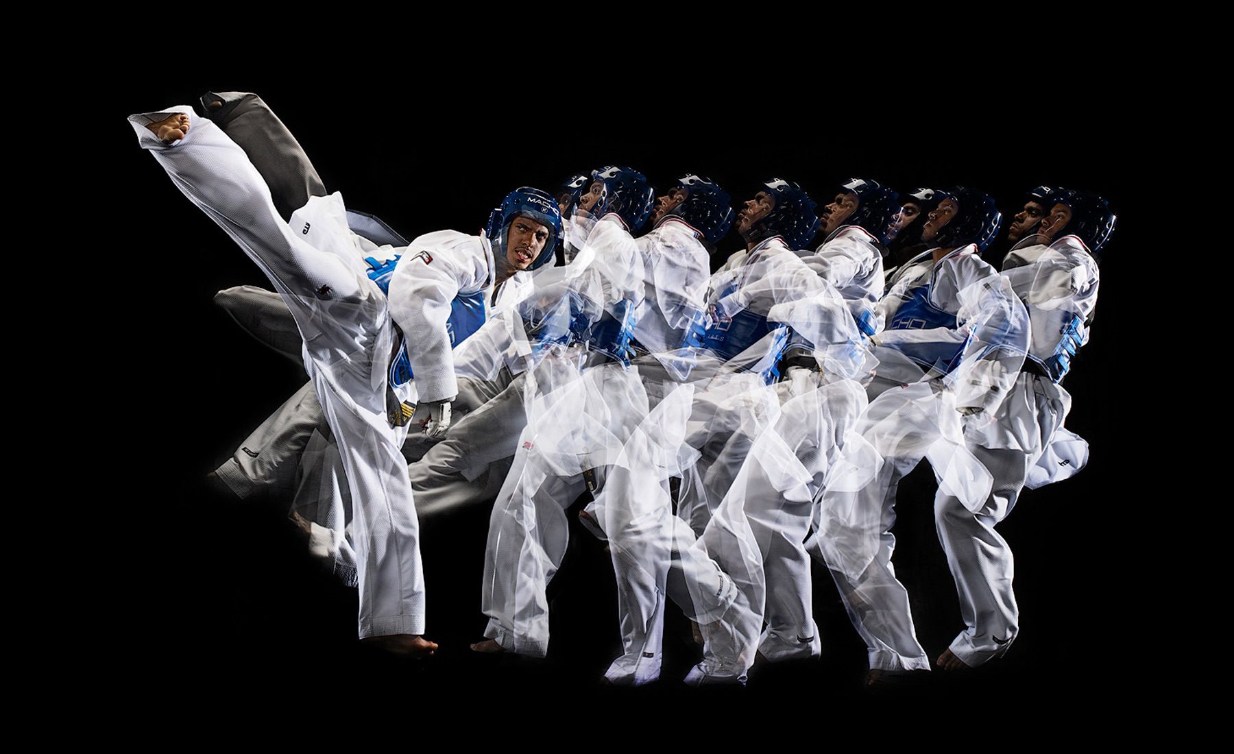 US Olympic Karate Team MemberStroboscopic Series