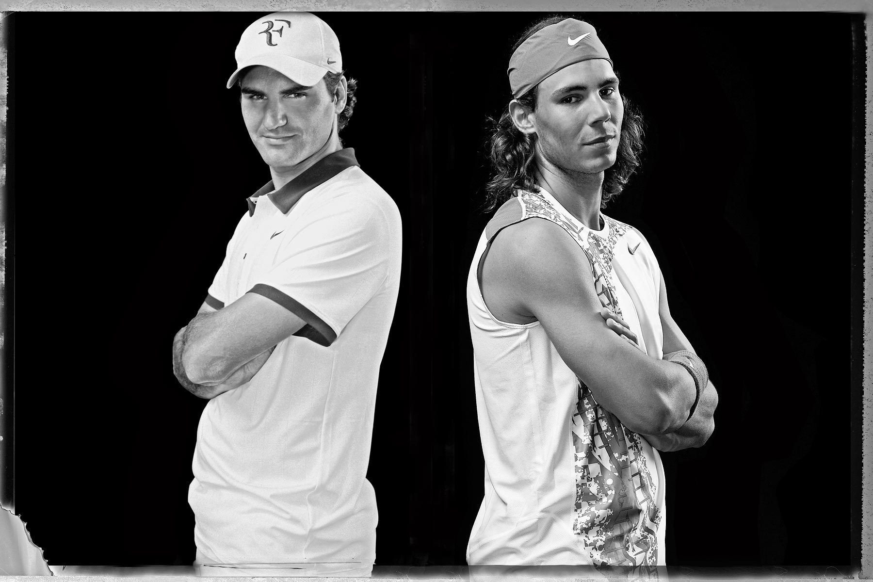 Roger Federer and Rafael NadalTennis LegendsEpic RivalsPalm Springs, CA