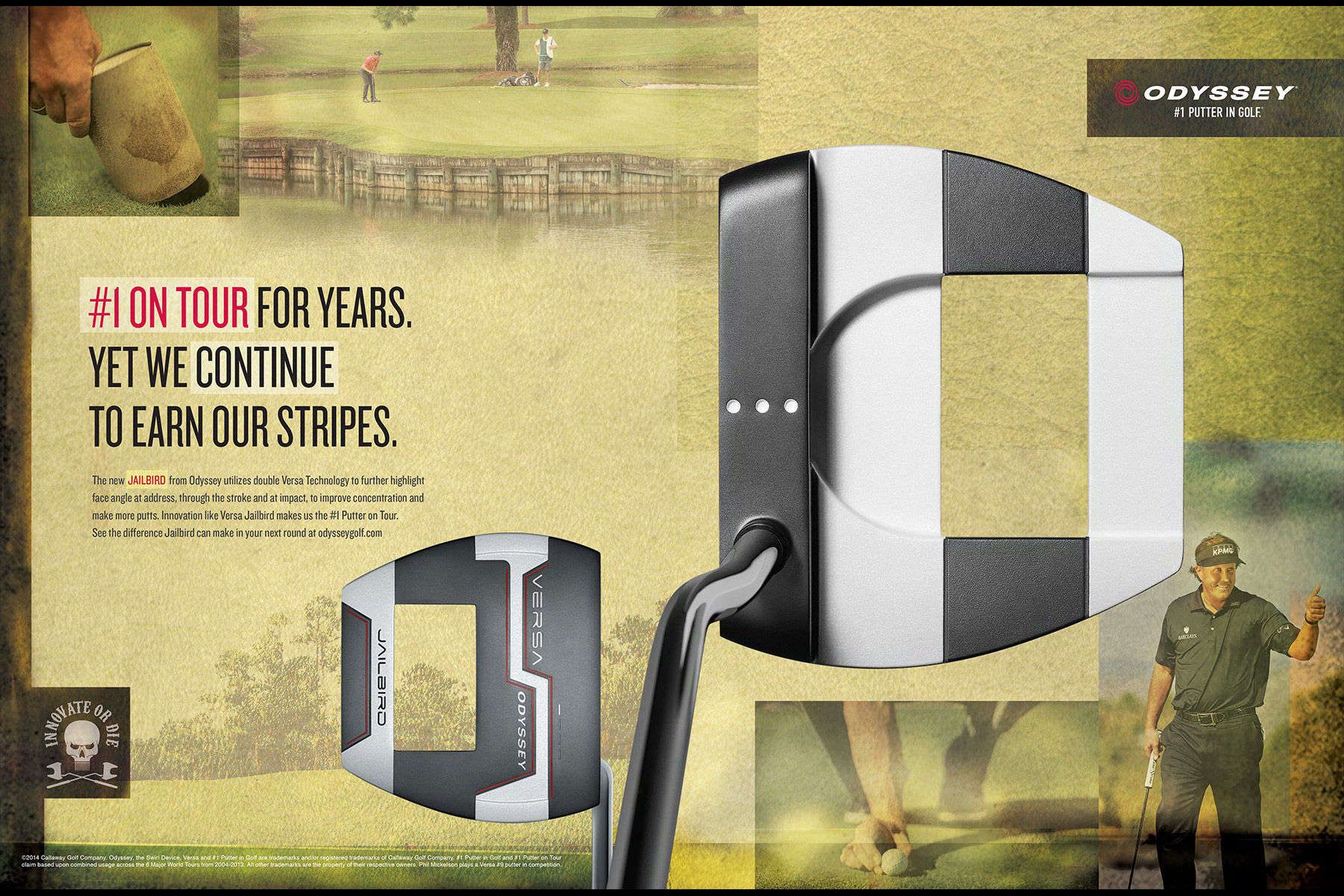 Odyssey Putters/Callaway Golf 2014