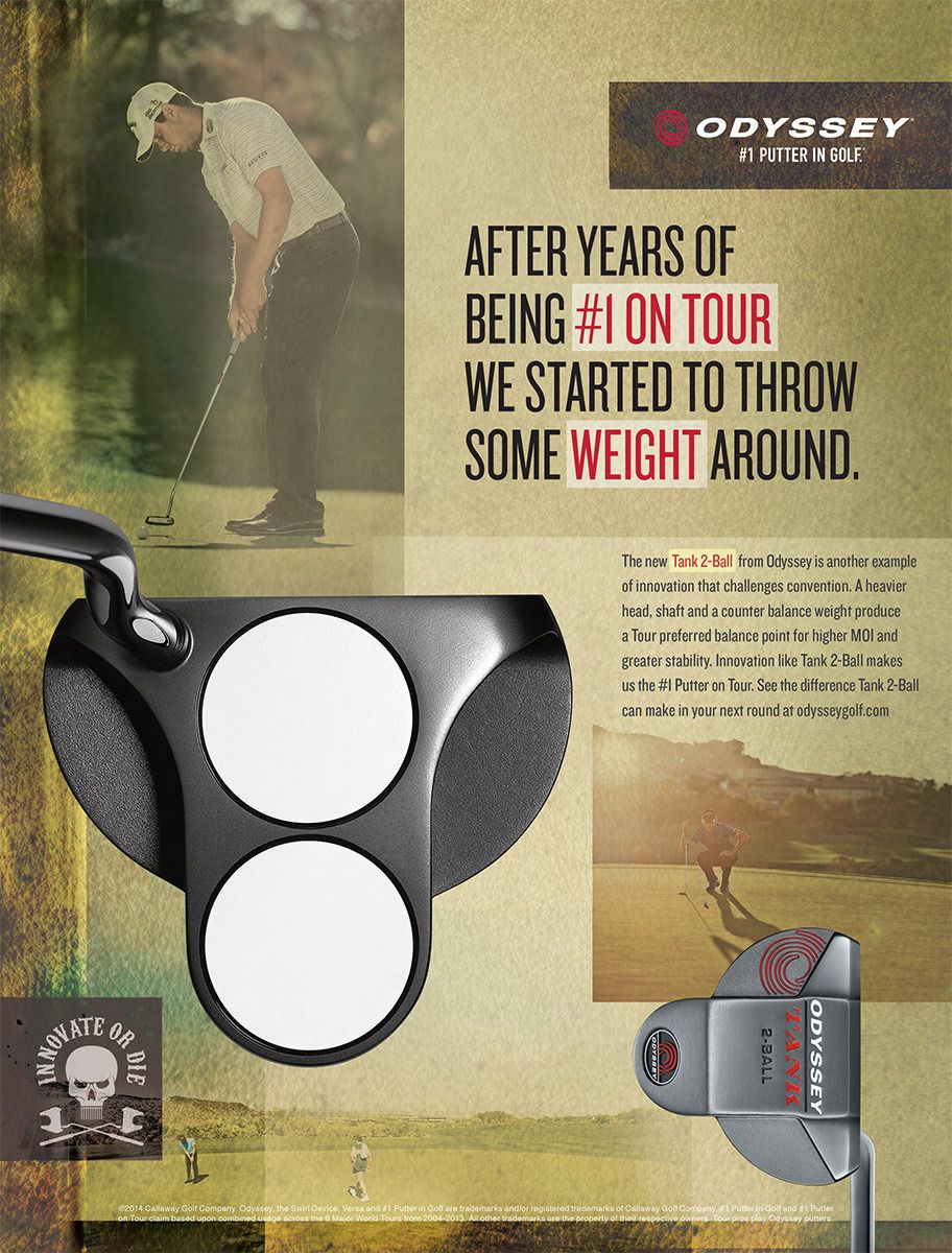 Odyssey Putters / Callaway Golf 2014 Ad Campaign