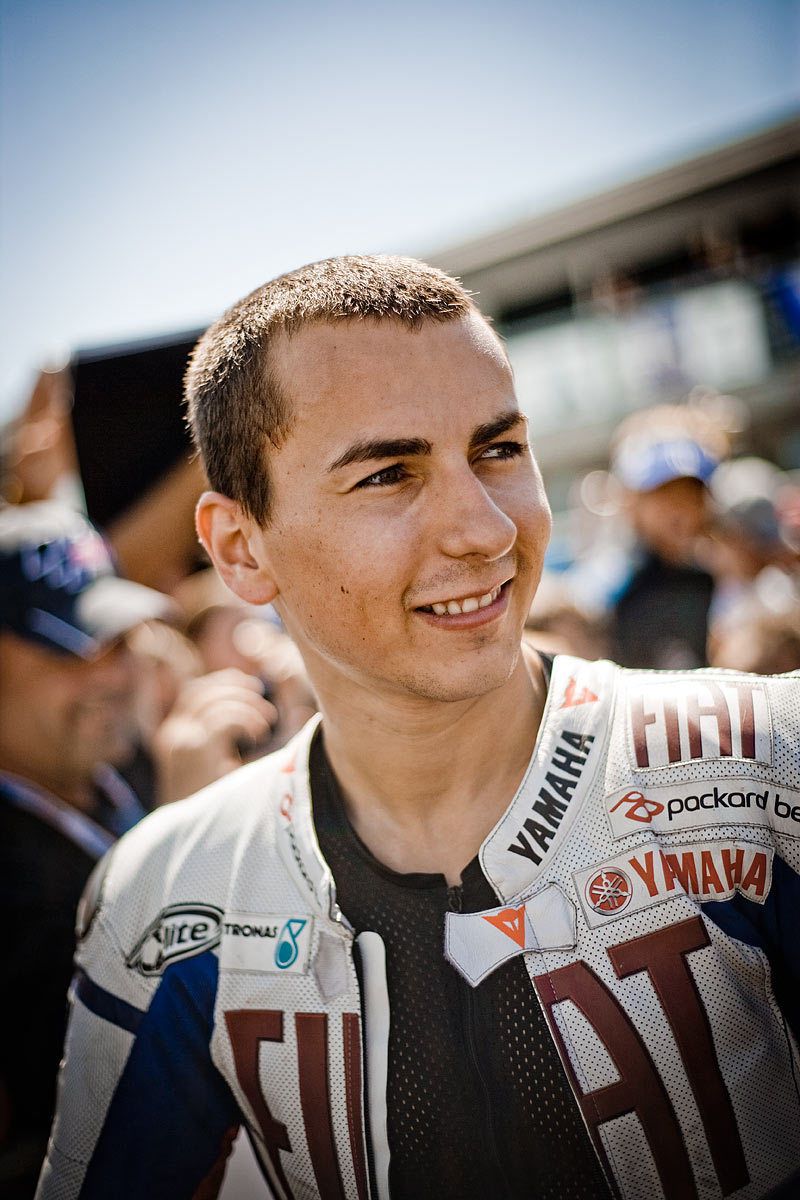 Jorge Lorenzo2010 Moto GP World ChampionYamaha Factory Team RiderBorn in Palma (Balearic Islands), SpainLaguna Seca, CA