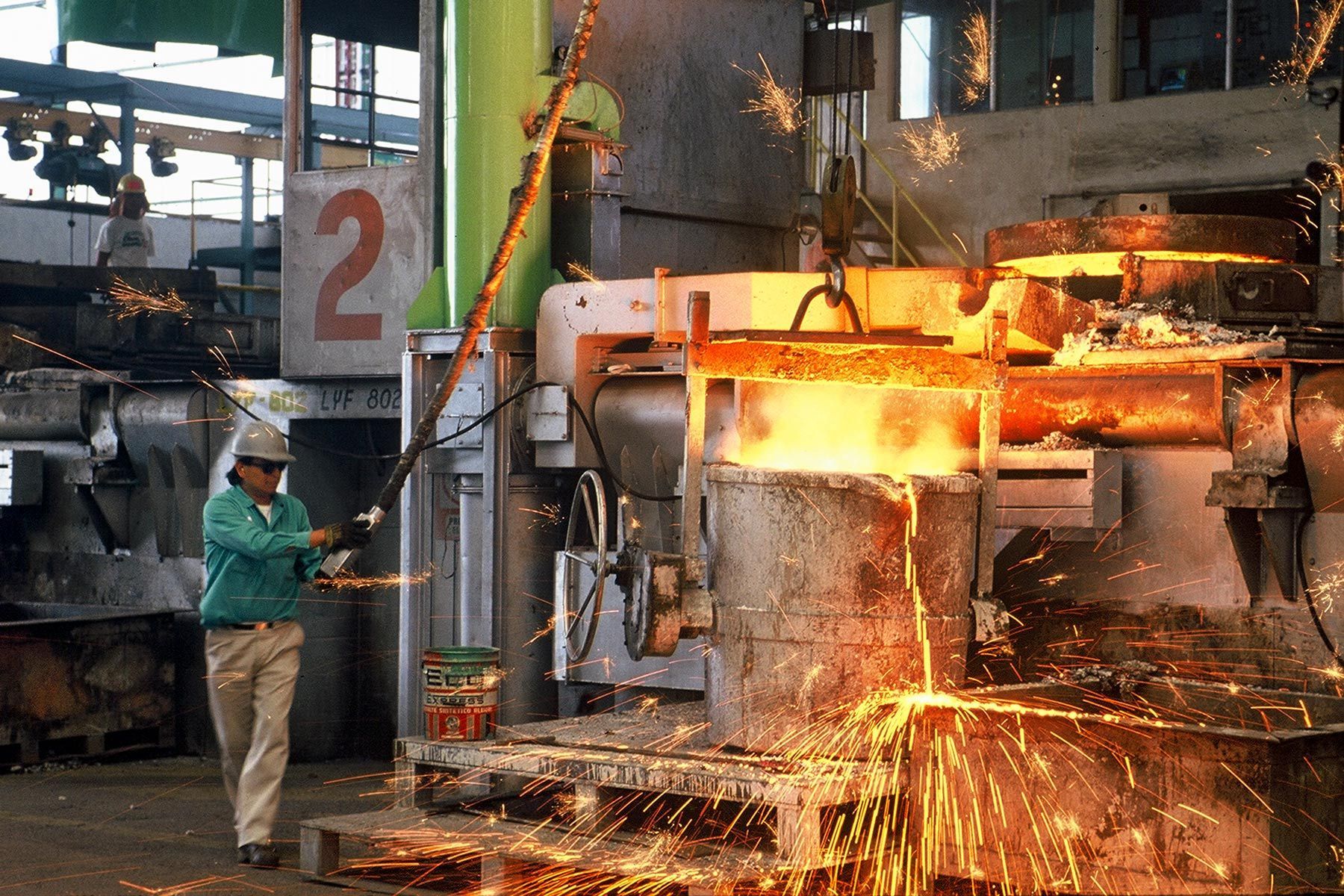 Hot Steel Sparks, Mexico City