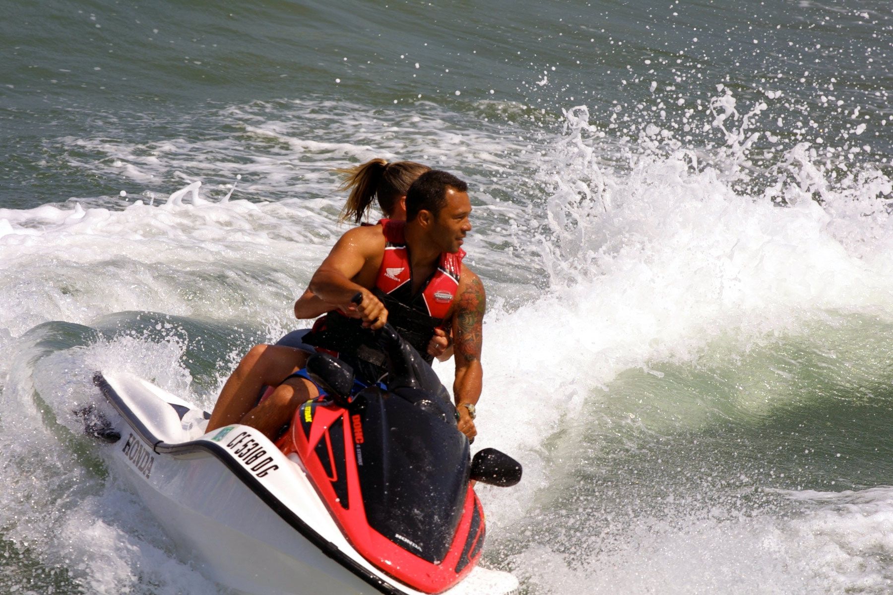 Jet Skiing, Huntington Beach, CA