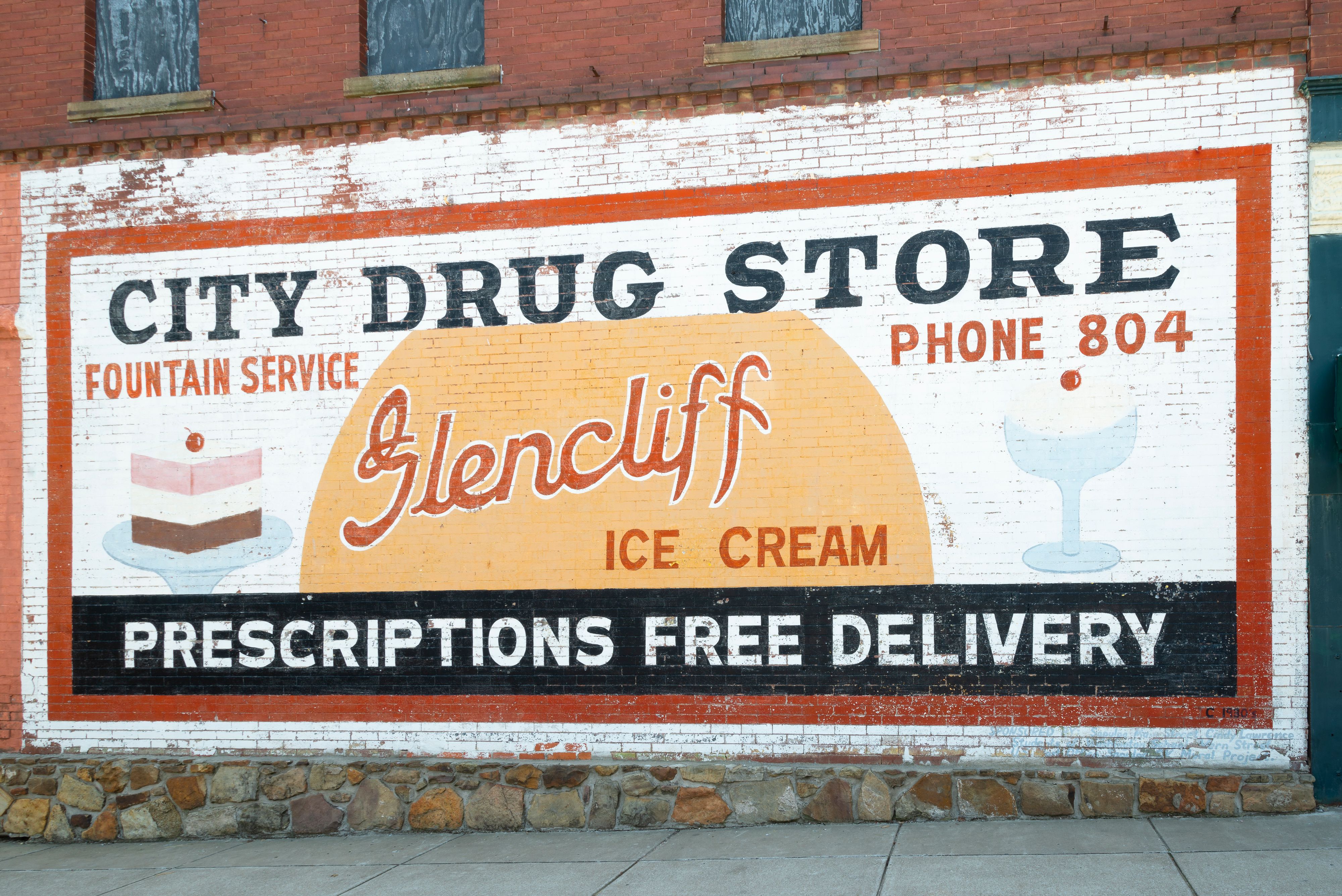 City Drug Store Sign