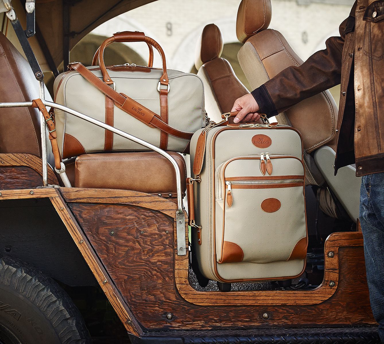 King Ranch Luggage  / Commercial Product Photography 