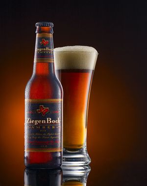 ZiegenBock Amber Beer / Commercial Beverage Photography 