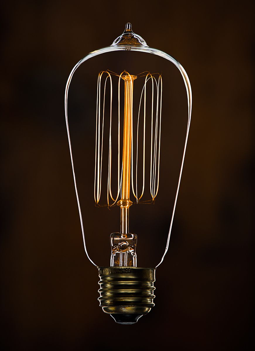 Edison Bulb / Commercial Product Photography 