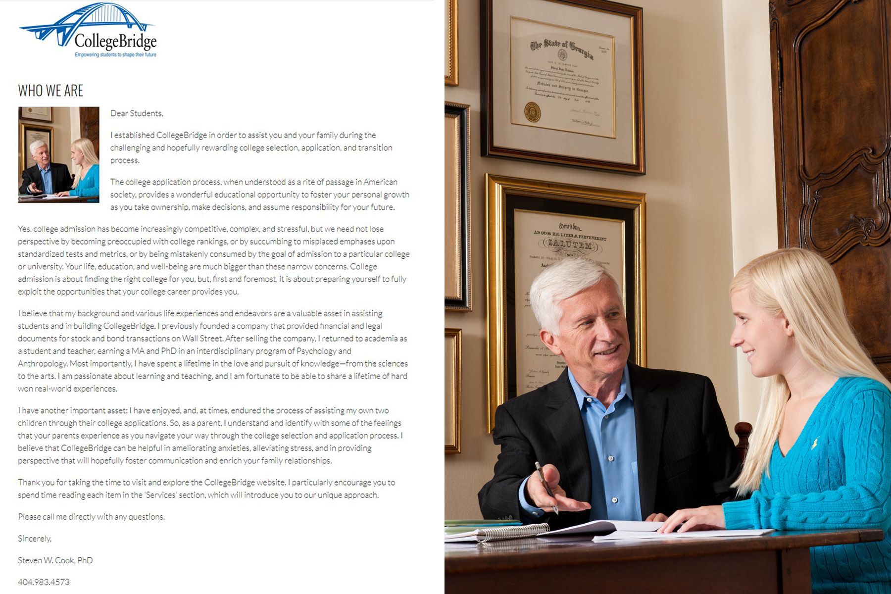 College student prep help