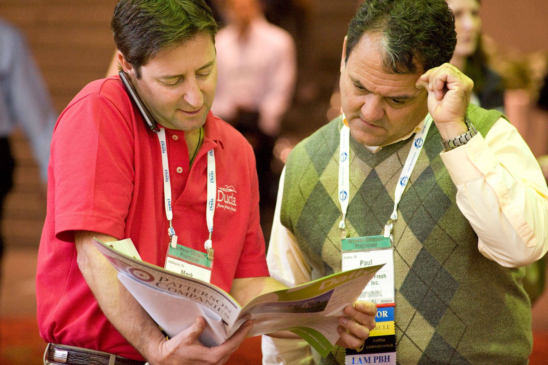 Convention attendees