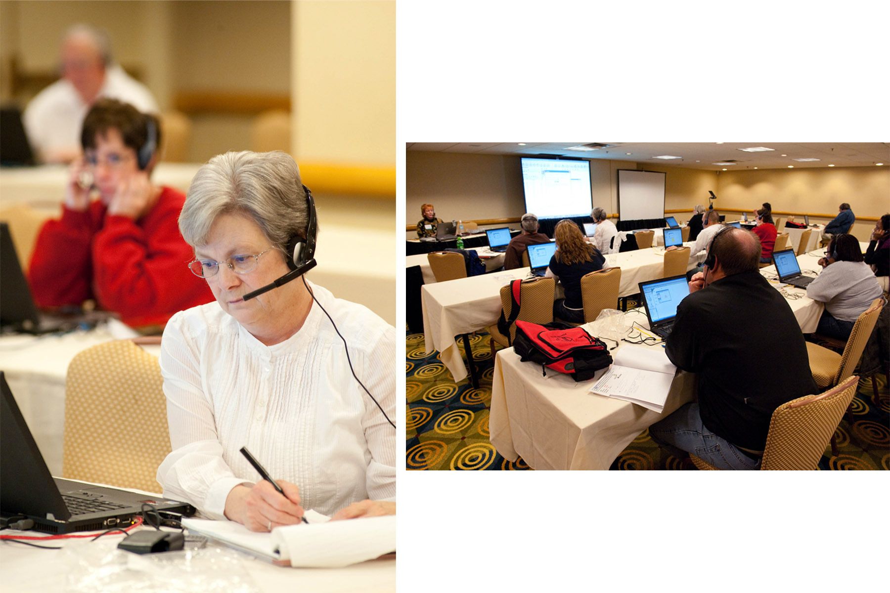 Break out sessions at conference