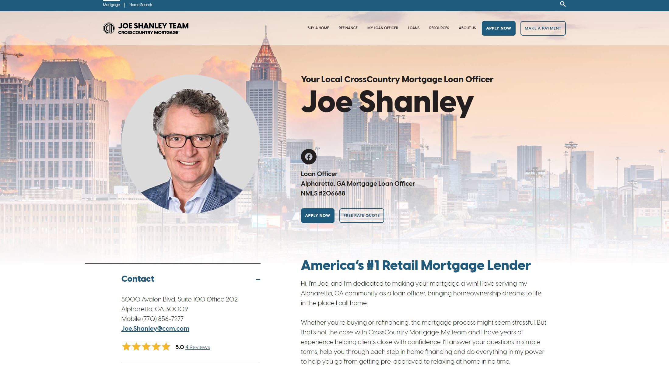 Joe Shanley CrossCountry Mortgage