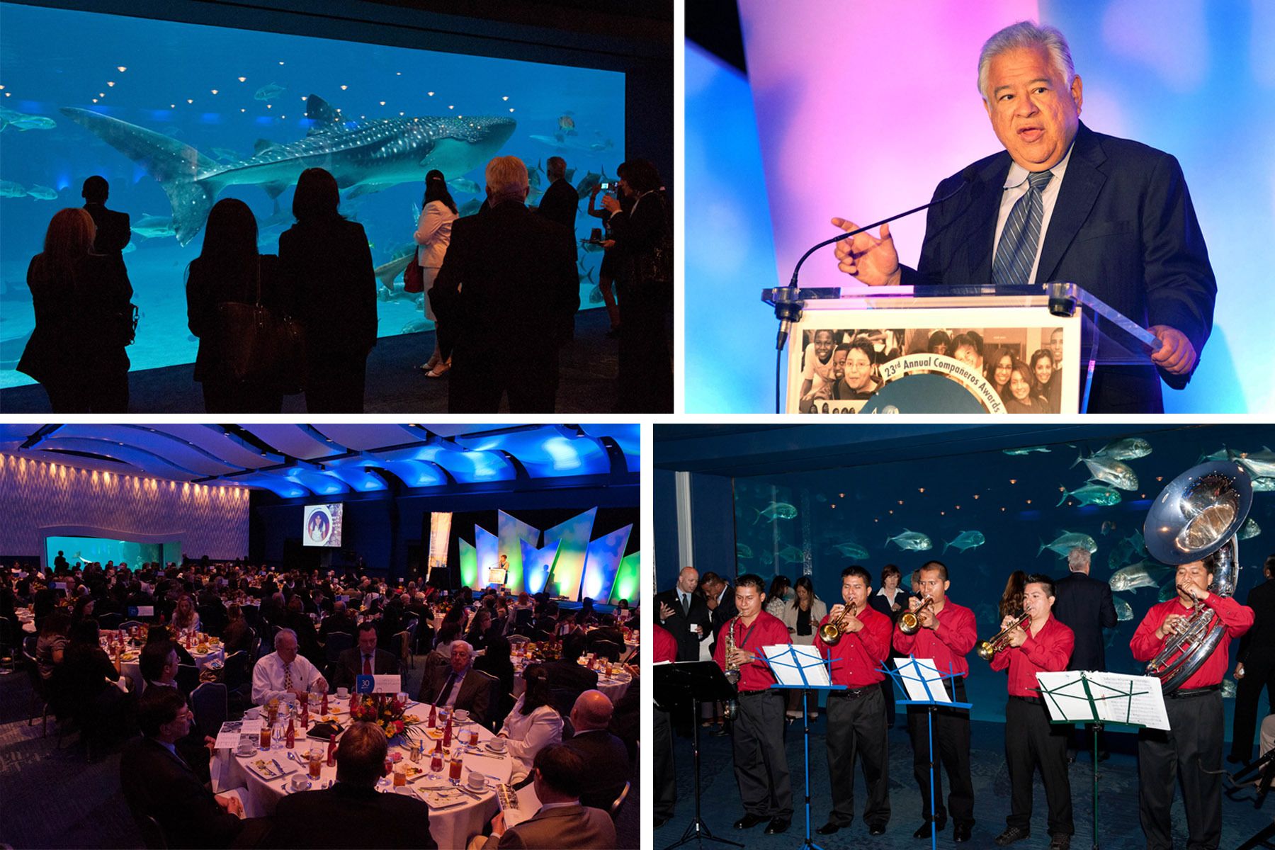 Georgia Aquarium corporate awards dinner