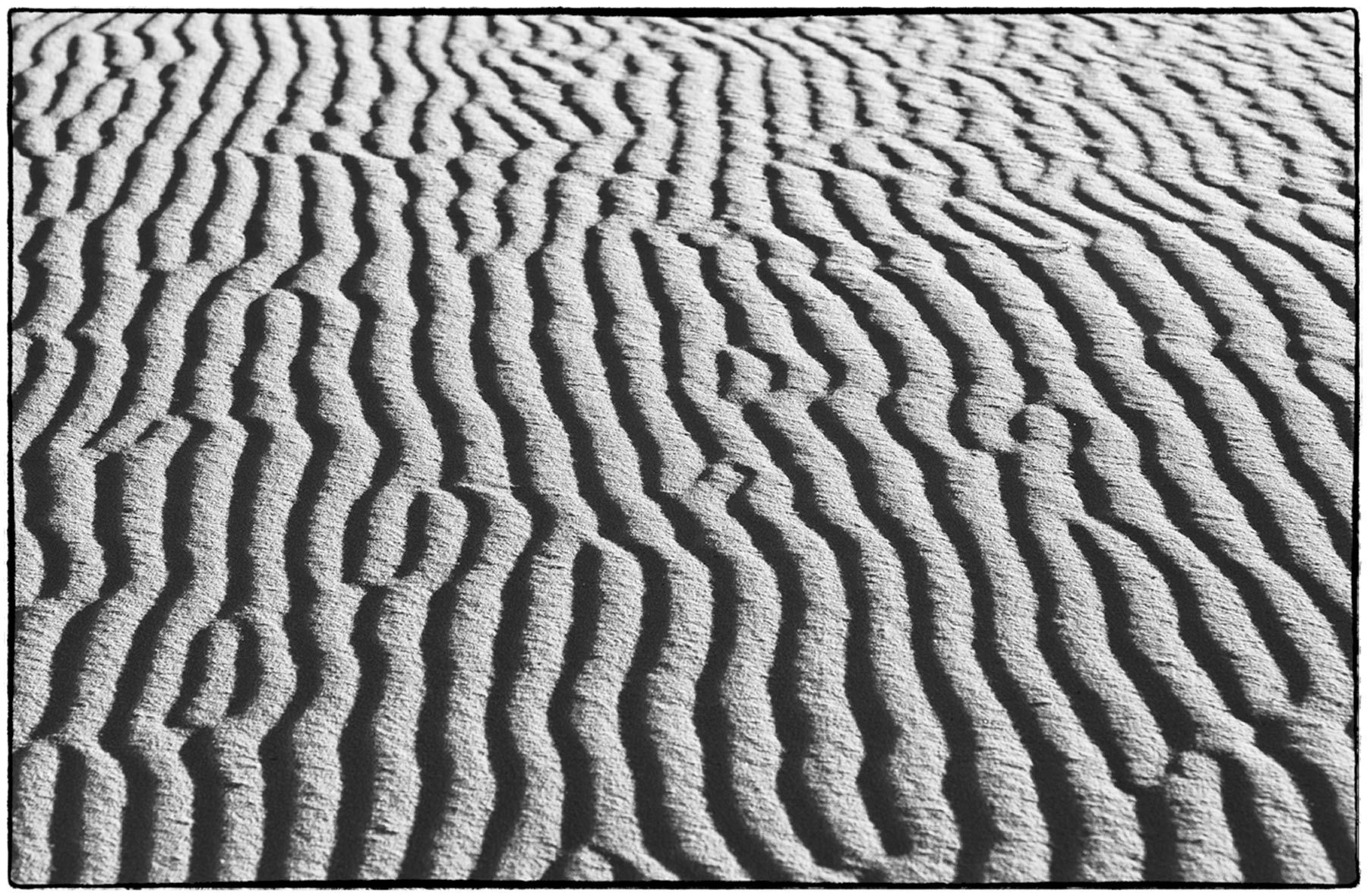 Close up of sand patterns at White Sands National Monument, New Mexico Sand Patterns I, White Sands National Monument