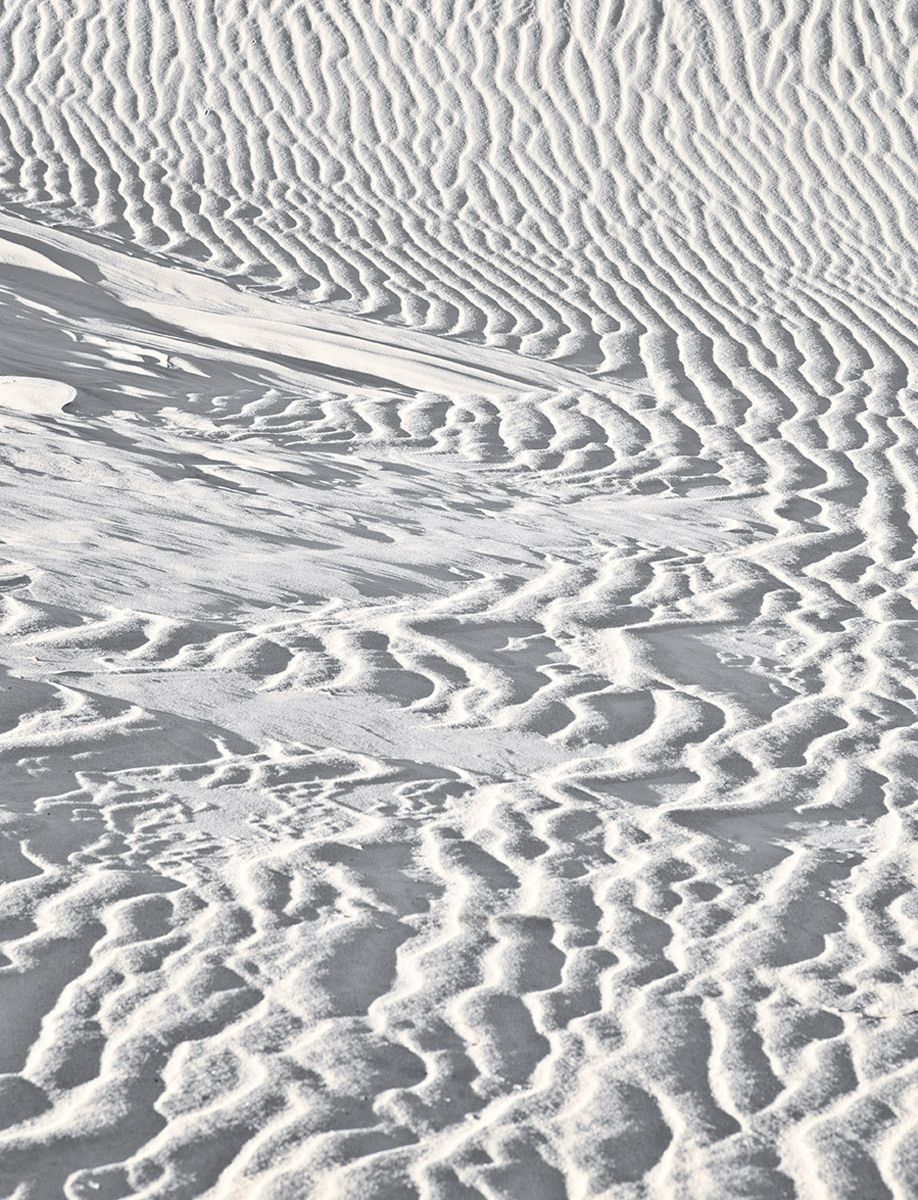 Sand patterns at White Sands National Monument Sand Patterns IV,I White Sands National Monument