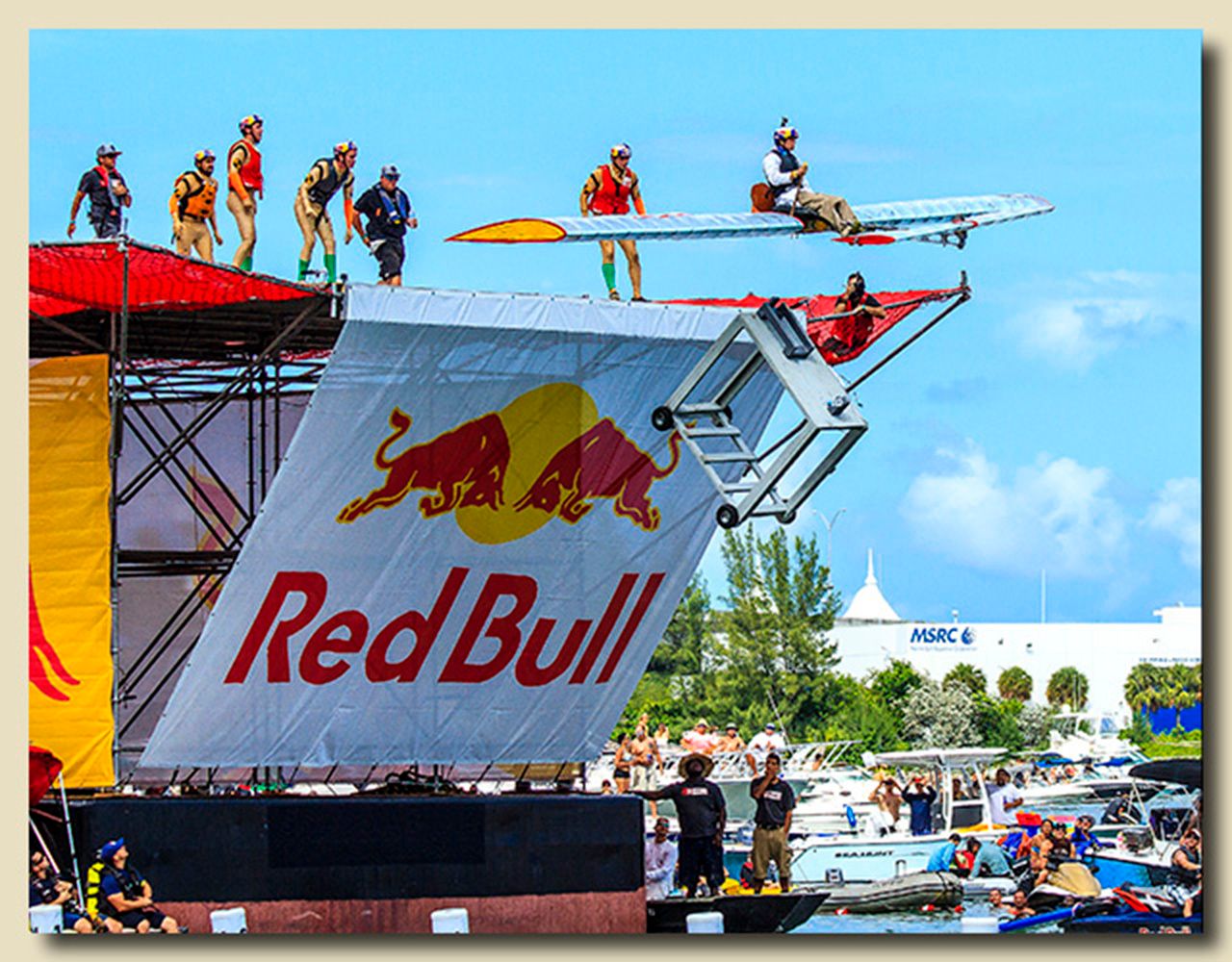 2013 National Red Bull Flugtag Miami, Miami, Florida Team 15 - University of Miami ASME