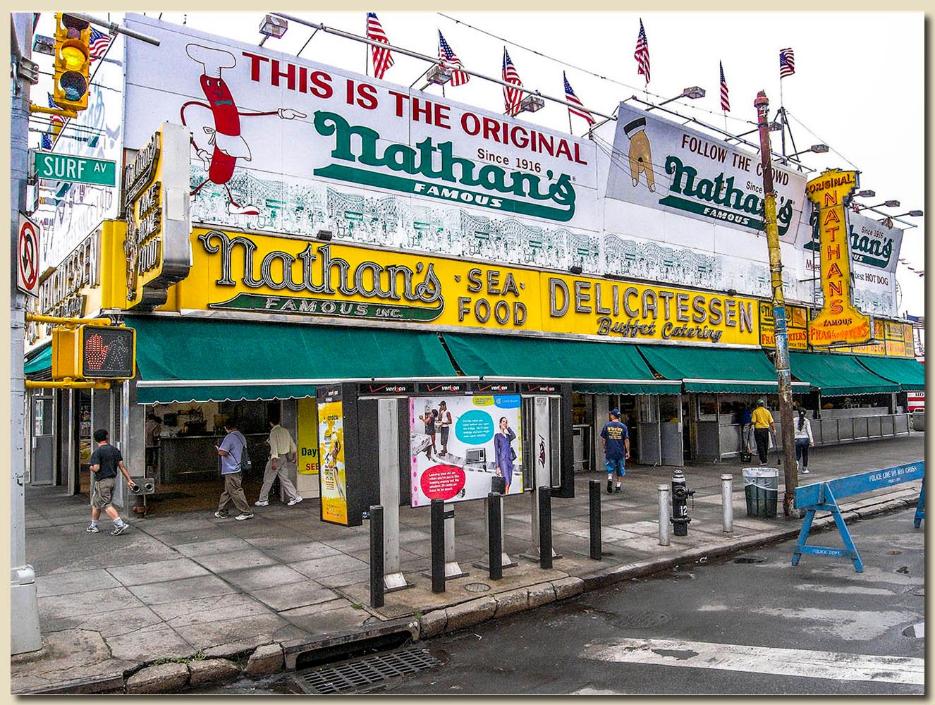 Coney Island, Brooklyn, New York Hot Dog Heaven