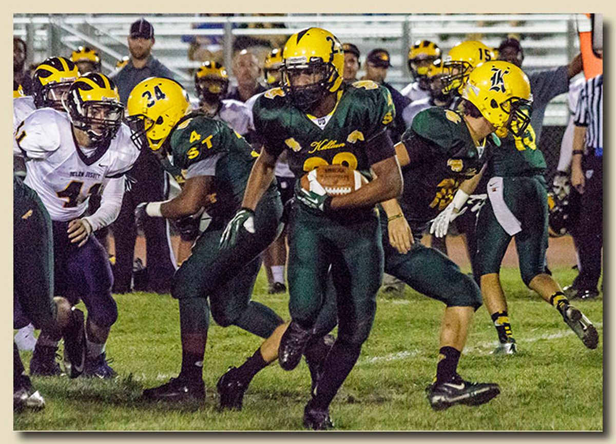 Jordan Herrera (28) Ball Carrier