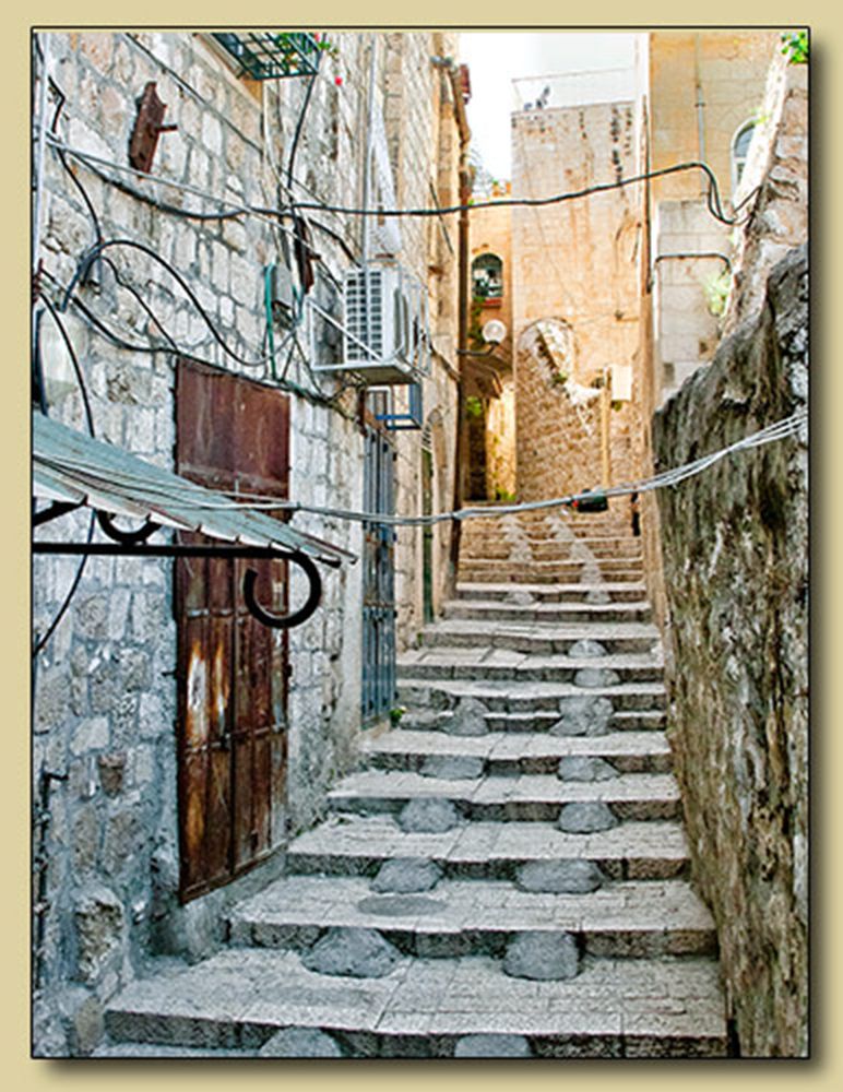 Jerusalem,                                                            
                                                                                     Israel Exhibit Bet Shira Congregation, Pinecrest, Florida May 2011 Steps II